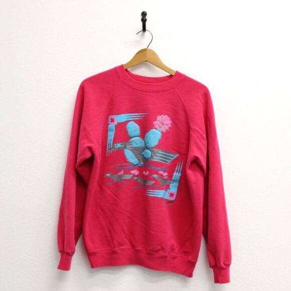 Vintage Road Runner Cactus Arizona Sweatshirt Large - Picture 1 of 10
